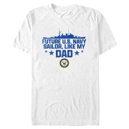 Men's United States Navy Future Navy Sailor Like My Dad T-Shirt - image 1 of 4