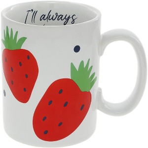 Pavilion Gift Company - Strawberries - 18 oz Mug - Drinkware - 1 of 4