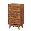 NicBex Modern Bedroom Dresser,Chest of Drawers with Vintage-Style and Bevel Design,Dressers for Living Room,Hallway,Office,Study - 4 of 4
