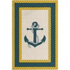 Unique Loom Outdoor Coastal Collection Area Rug - Anchor (' " x ' "  ) - 2 of 4