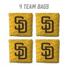 MLB San Diego Padres 4pk Yellow Toss Game Set - 2 of 4