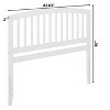 AFI Furnishings Richmond Queen Headboard with Turbo Charger in White - 2 of 4