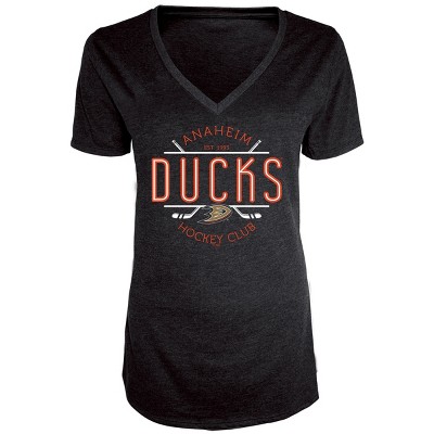 Anaheim Ducks Women's Blade V-Neck T 