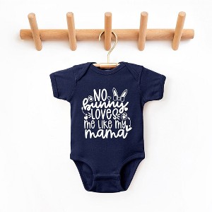 The Juniper Shop No Bunny Loves Me Like Mama Baby Bodysuit - 1 of 2