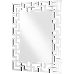 Elegant Lighting Sparkle 37.5 in. Contemporary Rectangle Mirror in Clear - 1 of 4