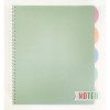 Carolina Pad Noted Premium 5-Subject Subject Notebooks College Ruled 150 Sheets Color chosen at - 2 of 4