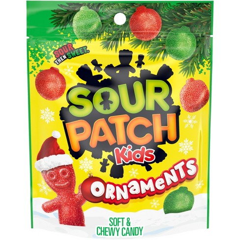 Sour Patch Kids Candy, Soft & Chewy, Green & Red - 3.1 oz