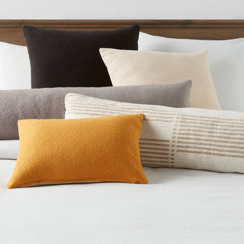Lumbar Boucle Colorblock Decorative Throw Pillow - Threshold™, 3 of 8