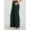RBX Active Women's Relaxed Fit Wide Leg Ribbed Lounge Pants Athleisure Pant with Pockets - 4 of 4