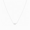 Bearfruit Jewelry Sterling Silver 18k Gold Plated Olivia Leaf Necklace - 4 of 4