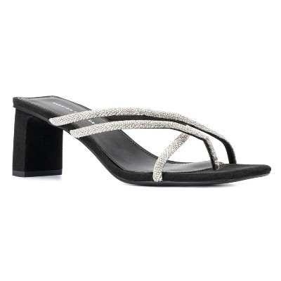 Fashion To Figure Women's Nikita Low-Mid Heels - Wide Width