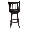 Bloomington Wood Swivel Counter Height Barstool Cappuccino - Boraam - 3 of 3