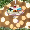 Every Day is Christmas Glass Blown Decoration Cute Hand Made Figurines Christmas Tree Ornament - 4 of 4
