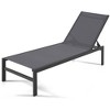 Costway Patio 6-Position Lounge Chair Chaise Aluminium Adjust Recliner - image 2 of 4