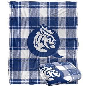 Queens University Of Charlotte Campus Plaid Spirit Silky Touch Super Soft Throw Blanket 50x60 - 1 of 4
