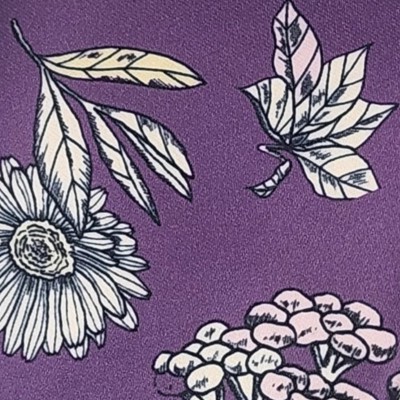 purple and white