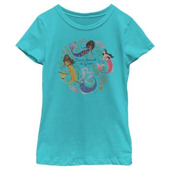 Girl's The Little Mermaid Dance Beneath the Waves T-Shirt