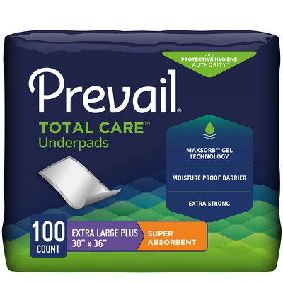 Prevail Total Care Incontinence Underpads