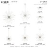 Livex Lighting Utopia 12 - Light Chandelier in  Polished Chrome - 3 of 4