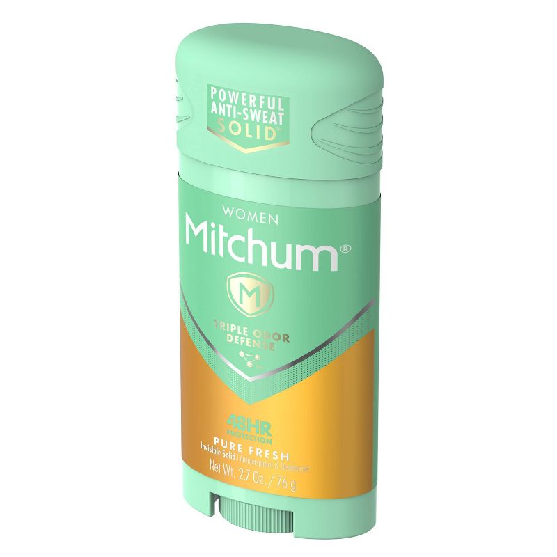 Mitchum Women&#39;s Triple Odor Defense Antiperspirant &#38; Deodorant Stick - Pure Fresh - 2.7oz, 4 of 6