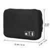Hynes Eagle Travel Cable Organizer Case Electronic Accessories Bag - 2 of 4