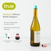 True Starburst: Bottle stopper, Wine Preservation, Wine Bottle stopper, Silicone Bottle Cover, Wine Gadgets Accessories, set of 2, Multi-Colored - 2 of 4