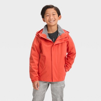 Boys' Solid 3-in-1 Jacket - Cat & Jack™ Orange S : Target