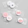 Big Dot of Happiness 30th Pink Rose Gold Birthday - Happy Birthday Party Round Candy Sticker Favors - Labels Fits Chocolate Candy (1 sheet of 108) - 3 of 4