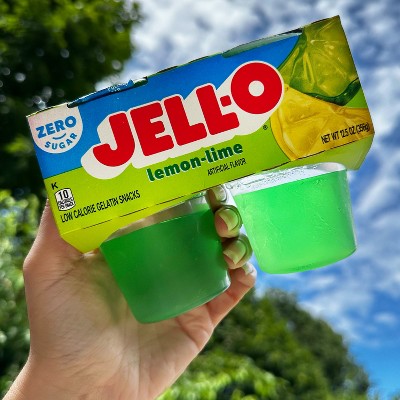 JELL-O Sugar Free Lemon Lime Gelatin - 12.5oz/4ct