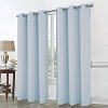 RT Designer Collection Cosmo Shimmer Jacquard 2 Pack Grommet Curtain Panel Pair 36" x 84" Silver - 2 of 4