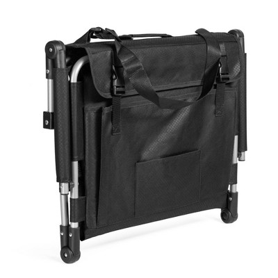 Red Foldable Padded Stadium Bleacher Chair with Armrests