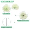 Unique Bargains Artificial Chrysanthemum Ball Flowers Silk Bouquets Real Touch 11 Inch 30 Pcs - 2 of 4