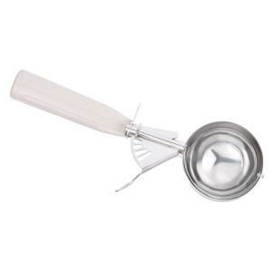 Unique Bargains Stainless Steel Durable Handle Spring Trigger Ice Cream Scoop - 1 of 4