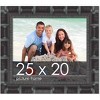 PosterPalooza | 25x20 Wide Bamboo Picture Frame, UV Acrylic, 4 Finishes - Brown, Black, Silver, and Natural - 2 of 4
