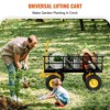 VEVOR Steel Garden Cart, Heavy Duty 1200 lbs Capacity - 3 of 4