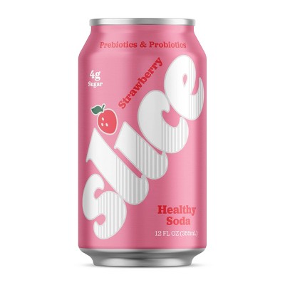 Slice Strawberry Soda - 12 fl oz