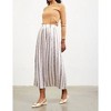 Women's Elastic Waistband Pleated Skirt - SKIES ARE BLUE - 3 of 4