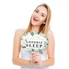Big Dot of Happiness Funny Boho Botanical Baby - Greenery Baby Shower Photo Booth Props Kit - 10 Piece - 2 of 4
