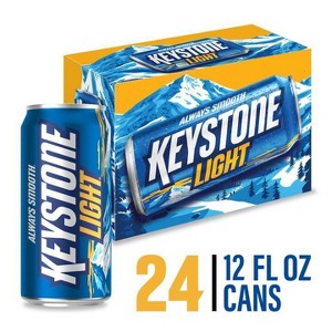 Keystone Light Beer - 24pk/12 fl oz Cans - 1 of 4