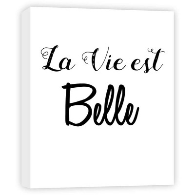 11" x 14" La Vie Est Belle I Decorative Wall Art - PTM Images