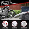 Aluminum Motorcycle Ramp with 750 lbs Capacity, 7.5FT Foldable ATV Ramp, 89" L x 11" W - 4 of 4