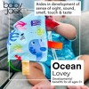 Baby Jack The Learning Lovey Ocean Animals Under the Sea Tag Crinkle Square Toy 8" x 8" - 3 of 4