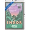 Trends International Star Wars: Endor - Camp On Endor Framed Wall Poster Prints - 3 of 4