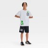 Boys' Minecraft Shorts - Black - 4 of 4