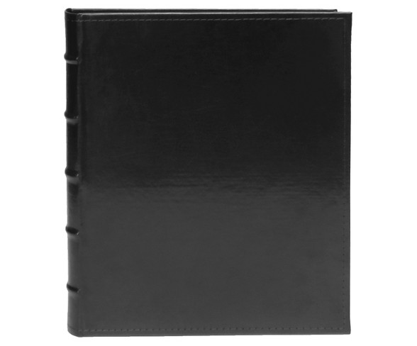 Magnetic Faux Leather Black Photo Album - 20 Pages