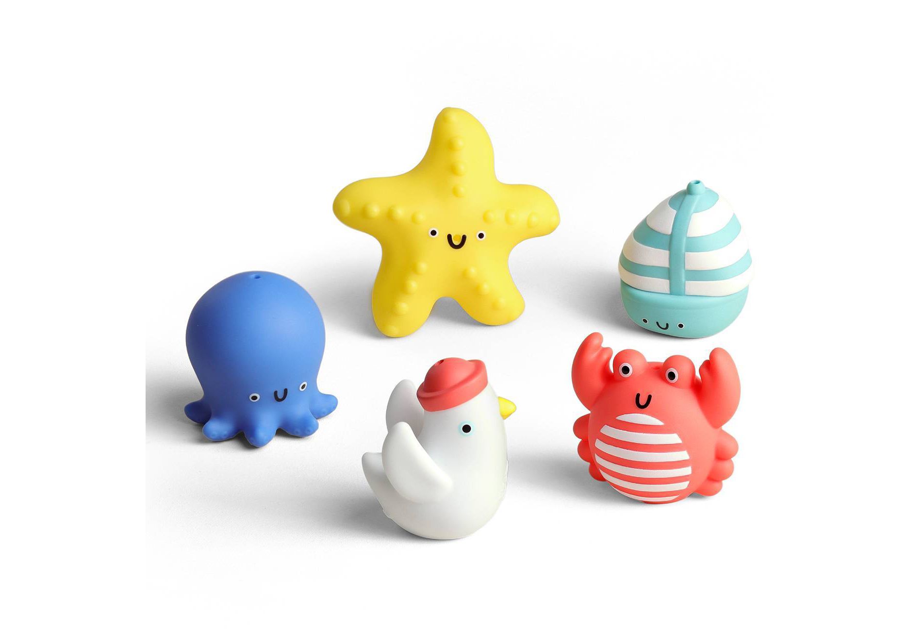 Itzy Ritzy Bath Puppets - Nautical - 5pk
