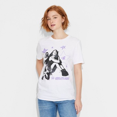 Women's Olivia Rodrigo Moon Short Sleeve Graphic T-Shirt - White M