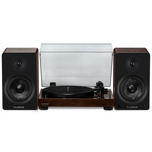 Fluance RT81 Elite High Fidelity Vinyl Turntable and Ai61 Powered 6.5" Stereo Bookshelf Speakers - 1 of 4