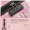 Dexmalle Hardshell Luggage Sets 3 pcs Spinner Suitcase with TSA Lock - 4 of 4