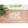 C&F Home 1'11" x 3'0" Braided "HOME" Jute Indoor Outdoor Rug Mat Coastal Decor - 2 of 4